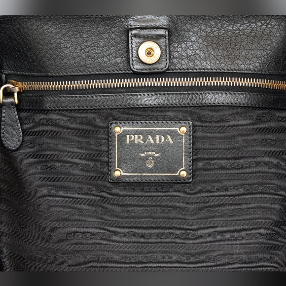 D21❤️Prada Convertible Open Tote Vitello Daino - Picture 5 of 13